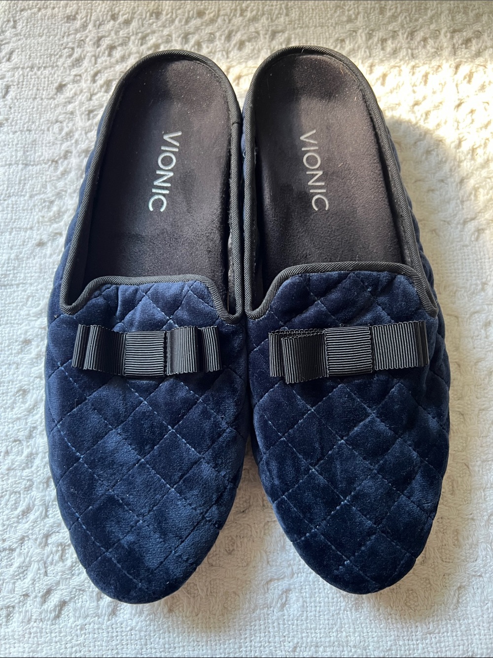 Vionic Snug Eloise mule slippers size 7.5